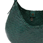 BORSA A SPALLA LUNA MEZZA IN VERDE FORESTA - DONNA 