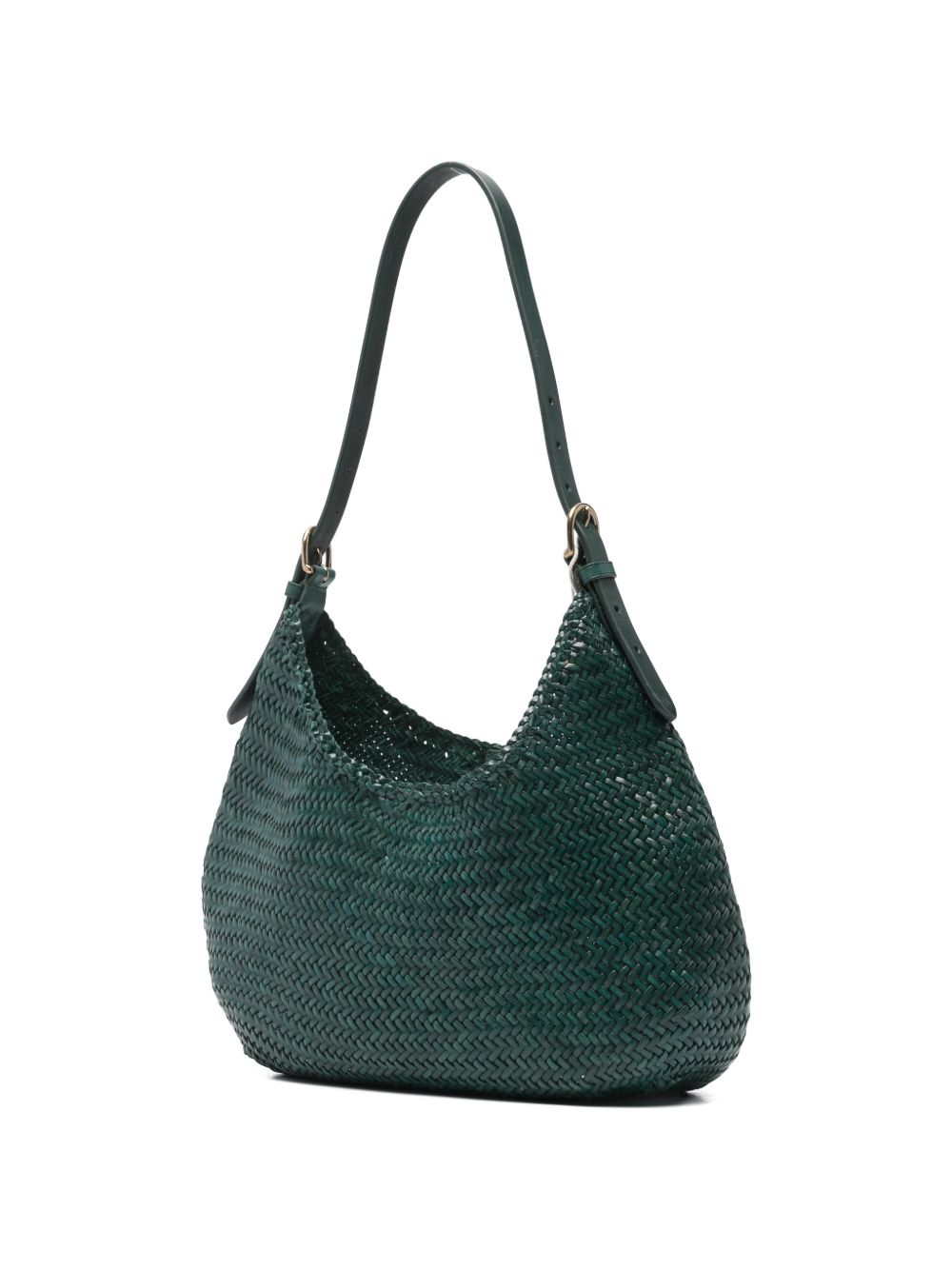 BORSA A SPALLA LUNA MEZZA IN VERDE FORESTA - DONNA 