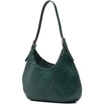 BORSA A SPALLA LUNA MEZZA IN VERDE FORESTA - DONNA 