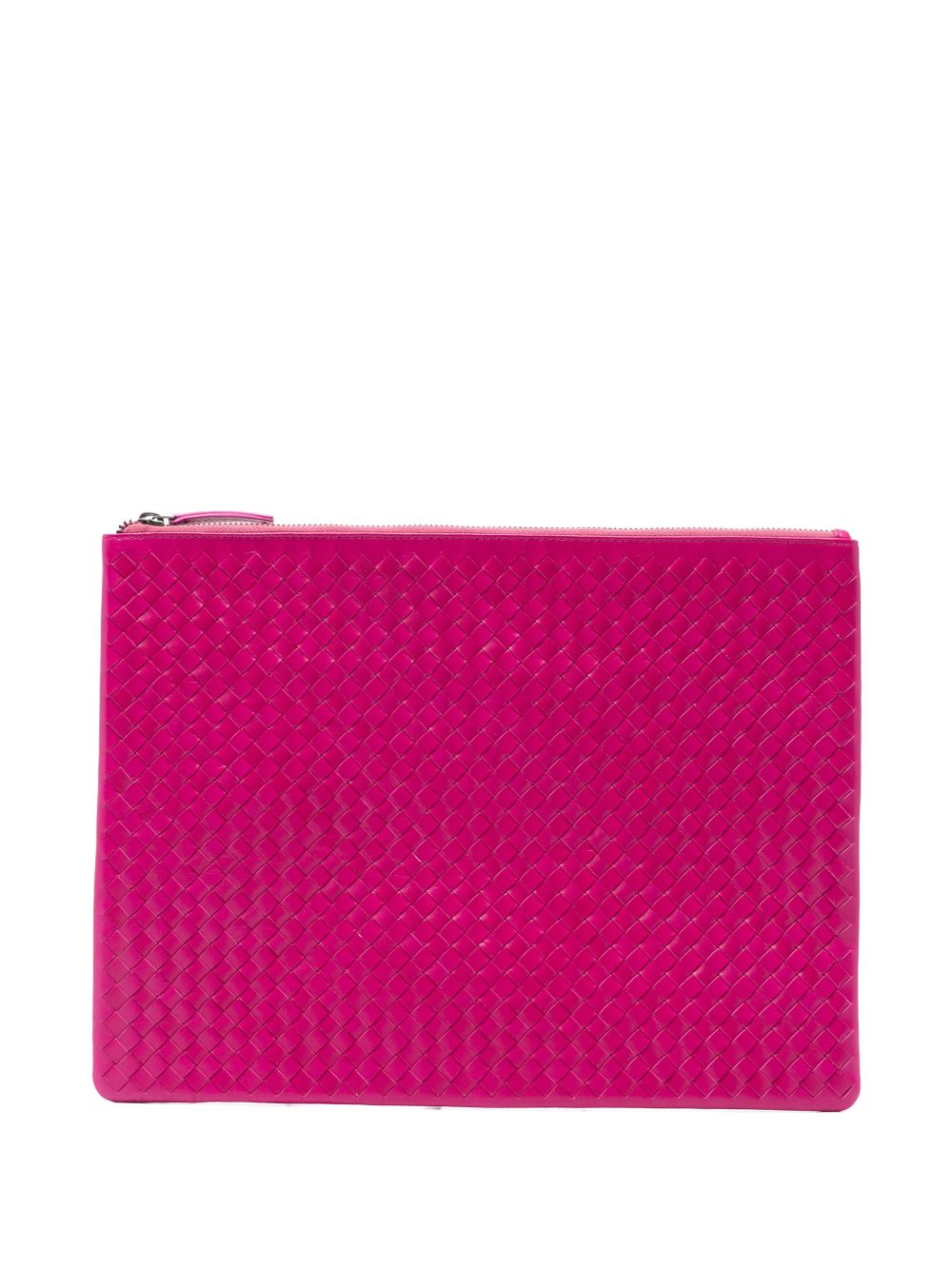Clutch intrecciato A4 in rosa Dragon diffusion - donna 