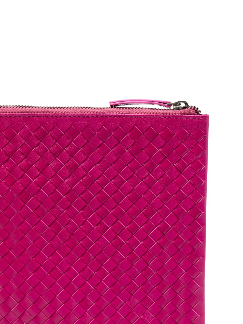 Clutch intrecciato A4 in rosa Dragon diffusion - donna 
