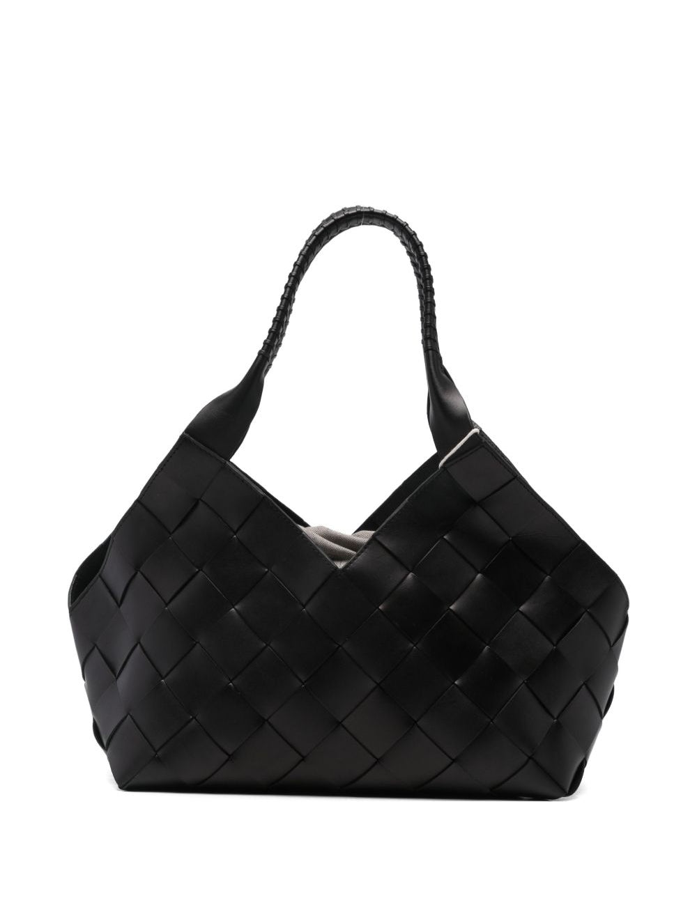 Borsa intrecciata castello in nero Dragon diffusion - donna 
