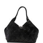 Borsa intrecciata castello in nero Dragon diffusion - donna 