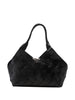 Borsa intrecciata castello in nero Dragon diffusion - donna