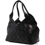 Borsa intrecciata castello in nero Dragon diffusion - donna 