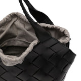 Borsa intrecciata castello in nero Dragon diffusion - donna 
