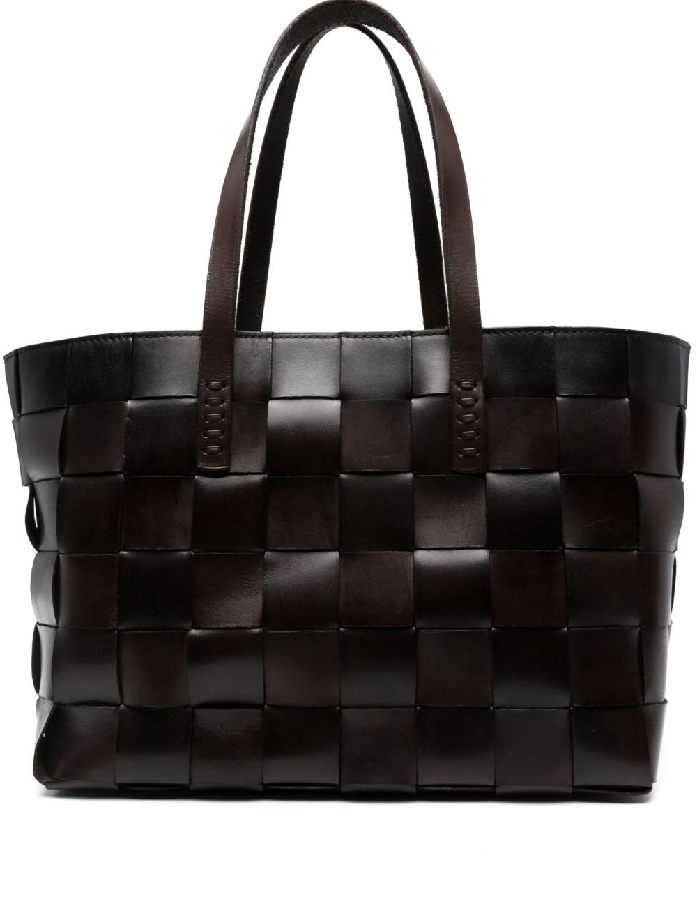 Borsa tote japan in marrone scuro Dragon Diffusion - donna 