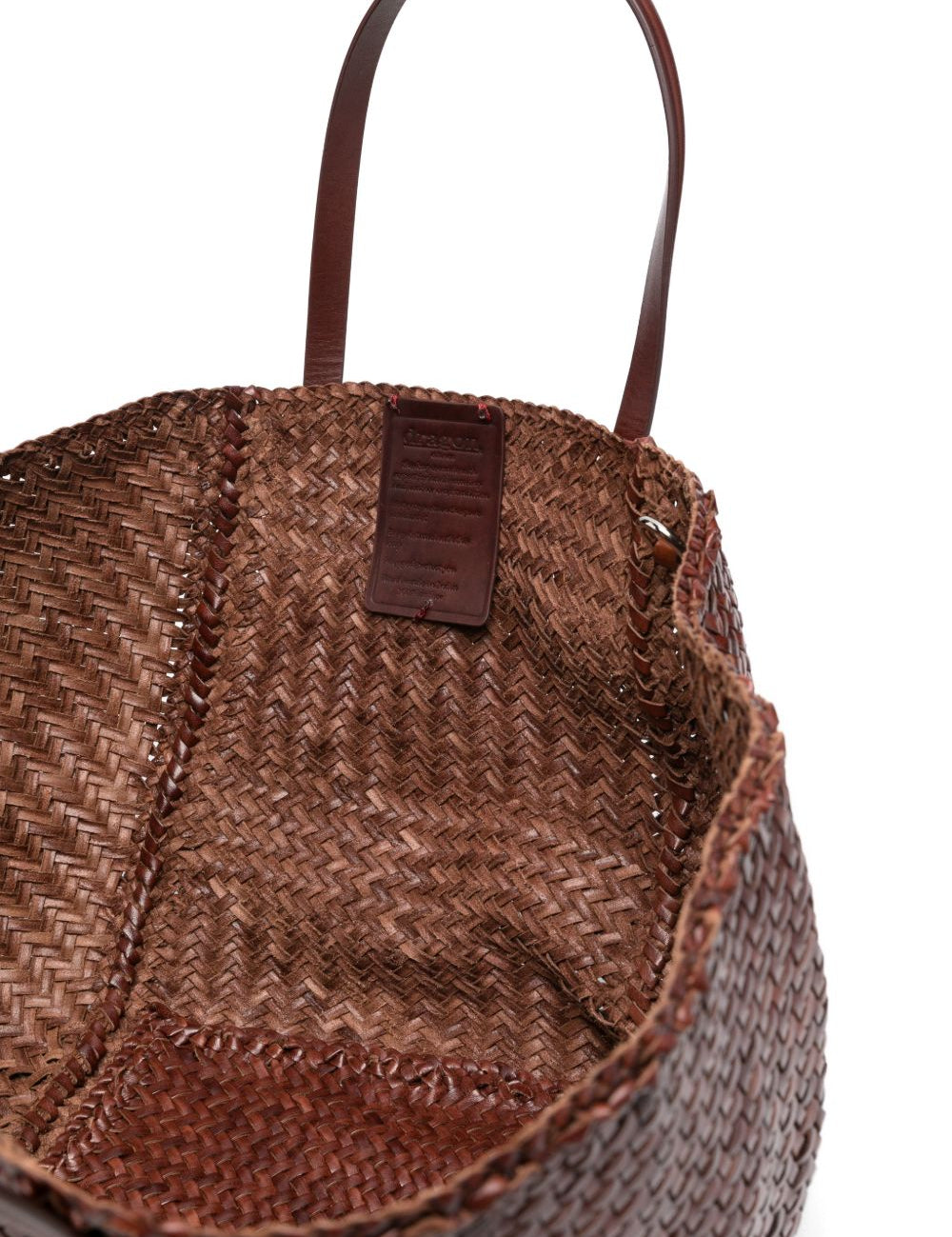 Borsa tote teresa in marrone dragon diffusion - donna 