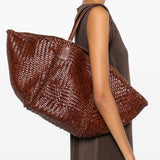 Borsa tote teresa in marrone dragon diffusion - donna 