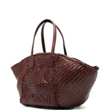 Borsa tote teresa in marrone dragon diffusion - donna 