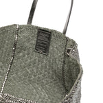 borsa tote teresa in argento dragon diffusion - donna 