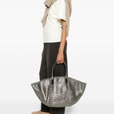 borsa tote teresa in argento dragon diffusion - donna 