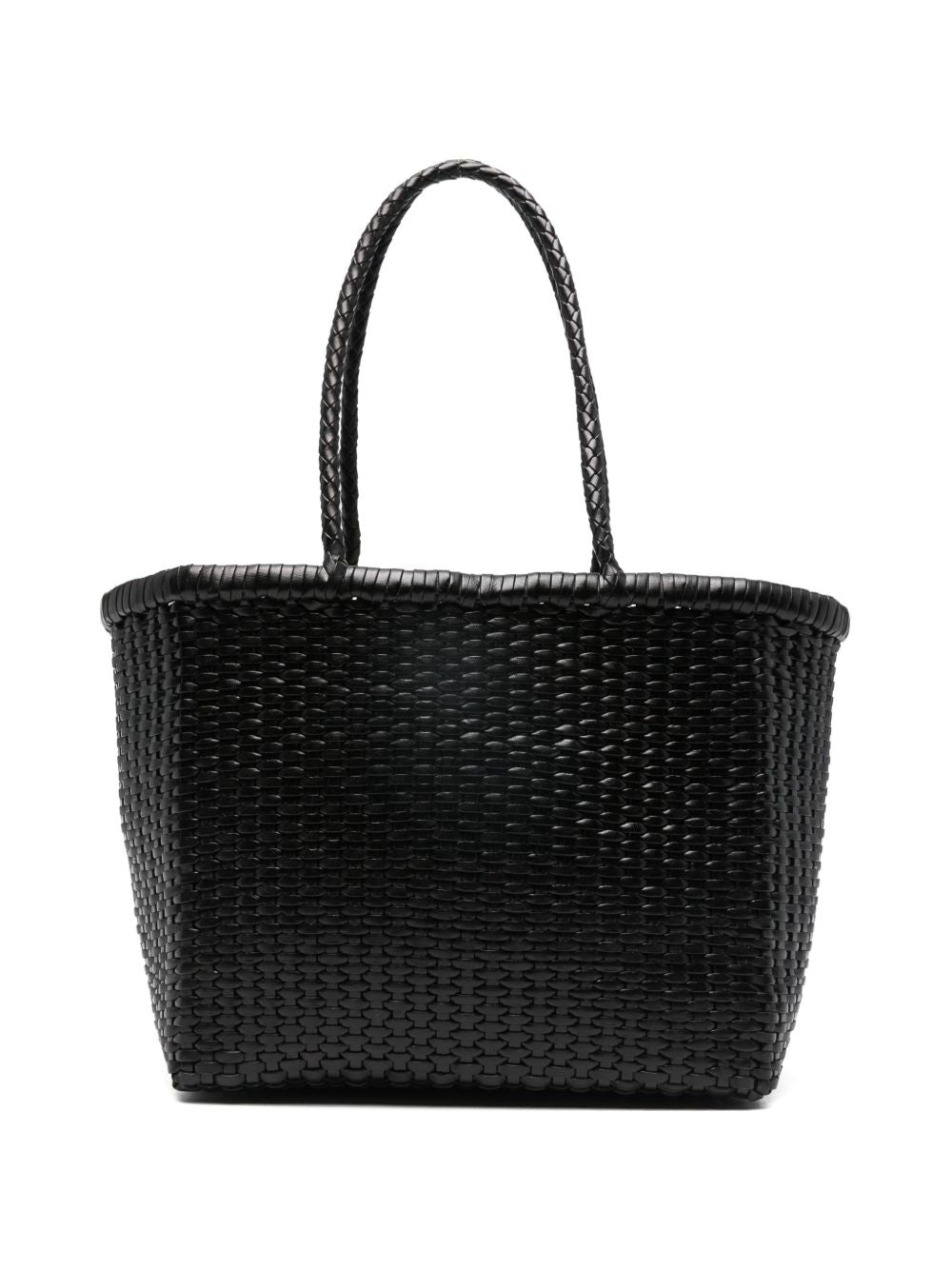 Borsa a mano intrecciata b.weave in nero Dragon diffusion - donna 