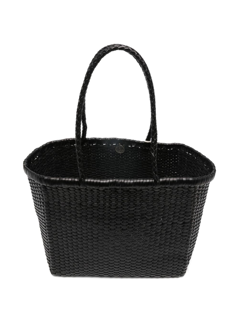 Borsa a mano intrecciata b.weave in nero Dragon diffusion - donna 
