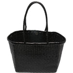Borsa a mano intrecciata b.weave in nero Dragon diffusion - donna 