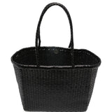 Borsa a mano intrecciata b.weave in nero Dragon diffusion - donna 
