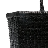 Borsa a mano intrecciata b.weave in nero Dragon diffusion - donna 