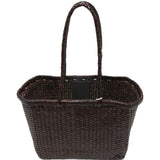 Borsa a mano intrecciata b.weave in marrone Dragon diffusion - donna 