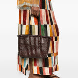 Borsa a mano intrecciata b.weave in marrone Dragon diffusion - donna 