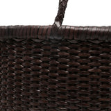 Borsa a mano intrecciata b.weave in marrone Dragon diffusion - donna 