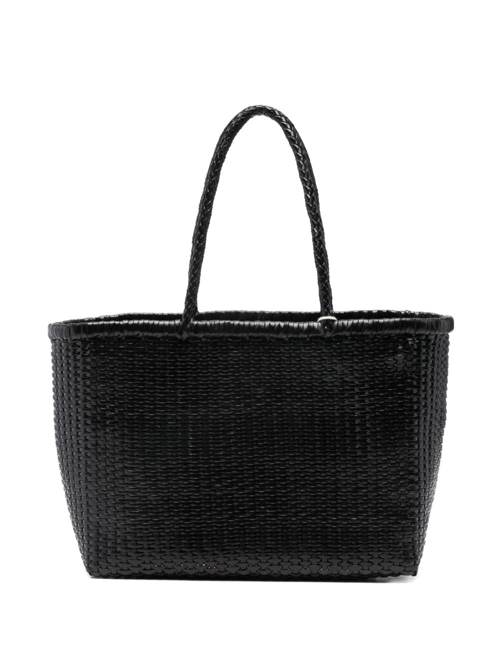 Borsa tote intrecciata b.weave in nero Dragon diffusion - donna 