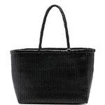 Borsa tote intrecciata b.weave in nero Dragon diffusion - donna 