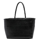 Borsa tote intrecciata b.weave in nero Dragon diffusion - donna 