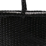 Borsa tote intrecciata b.weave in nero Dragon diffusion - donna 