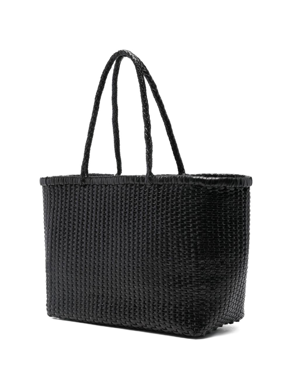 Borsa tote intrecciata b.weave in nero Dragon diffusion - donna 