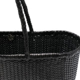 Borsa tote intrecciata b.weave in nero Dragon diffusion - donna 