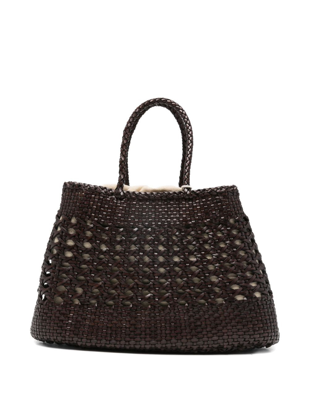 Borsa a mano santa cano in marrone Dragon diffusion - donna 