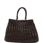 Borsa a mano santa cano in marrone Dragon diffusion - donna 