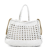 Borsa a mano Santa Cano in bianco Dragon Diffusion - donna 