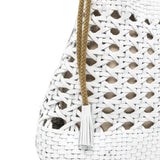 Borsa a mano Santa Cano in bianco Dragon Diffusion - donna 