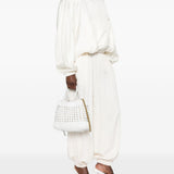 Borsa a mano Santa Cano in bianco Dragon Diffusion - donna 