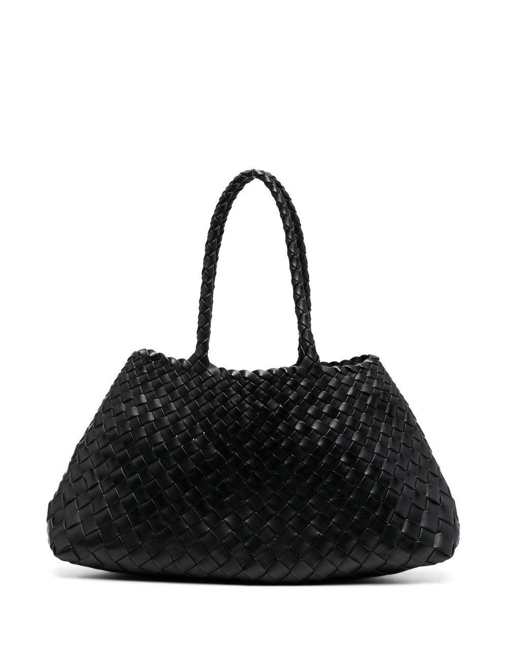 Borsa tote Santa Croce in nero Dragon Diffusion - donna 