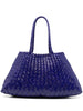 Borsa tote Santa Croce in viola Dragon Diffusion - donna