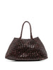 Dragon Diffusion dark brown Santa Croce tote bag - women
