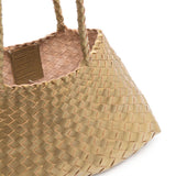 Borsa tote Santa Croce dorata Dragon Diffusion - donna 