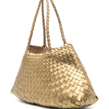 Borsa tote Santa Croce dorata Dragon Diffusion - donna 