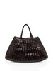 Santa Croce bag in brown Dragon diffusion - women