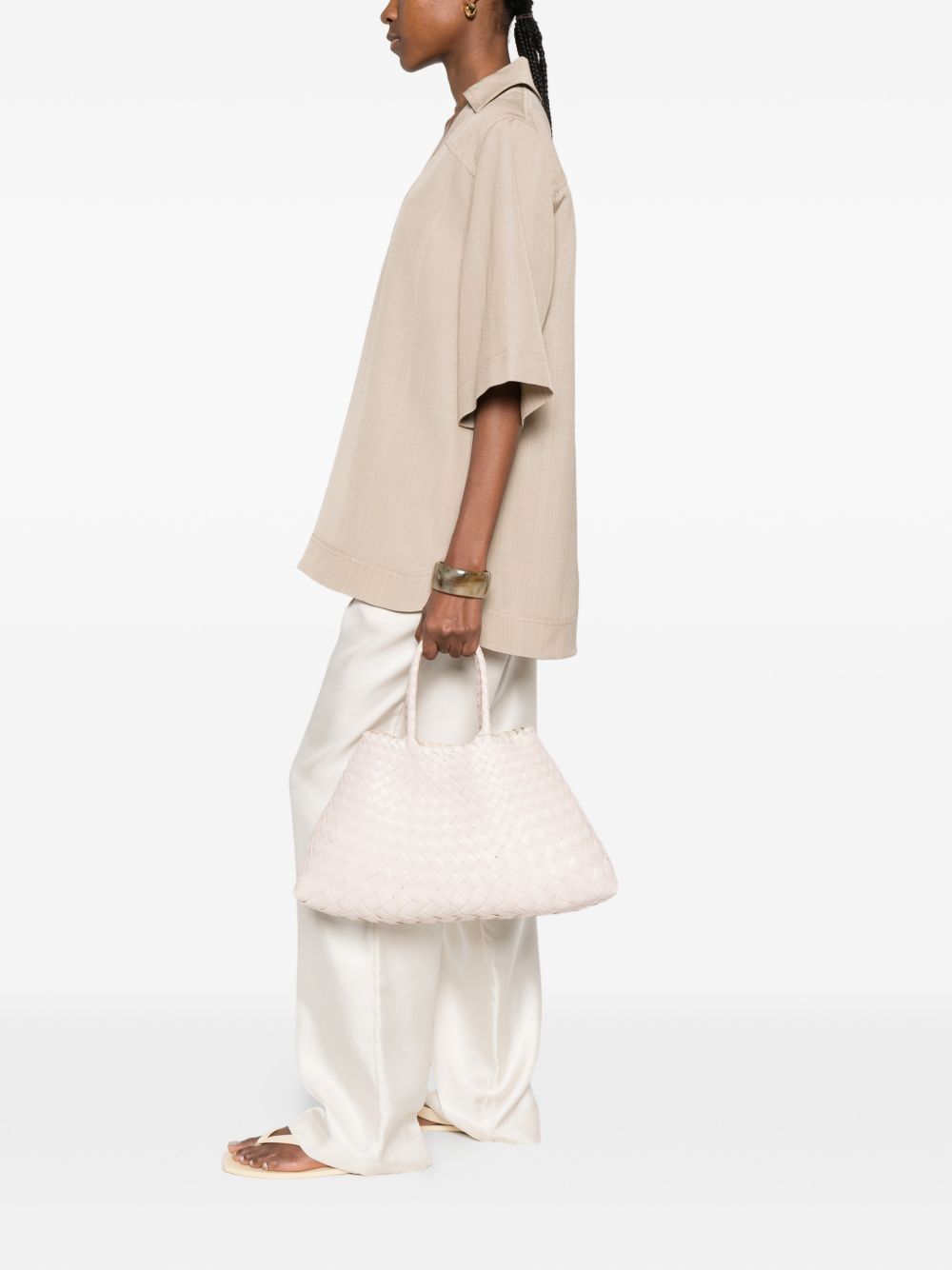 Borsa santa croce in AVORIO Dragon diffusion - donna 