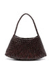 Rosanna mini Santa Croce dark brown shoulder bag