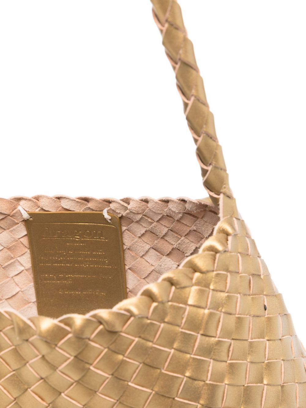 Borsa a spalla Rosanna in oro Dragon Diffusion - donna 