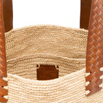 Borsa tote chloe in beige DRAGON DIFFUSION x Sovani - donna 