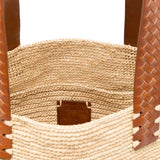 Borsa tote chloe in beige DRAGON DIFFUSION x Sovani - donna 