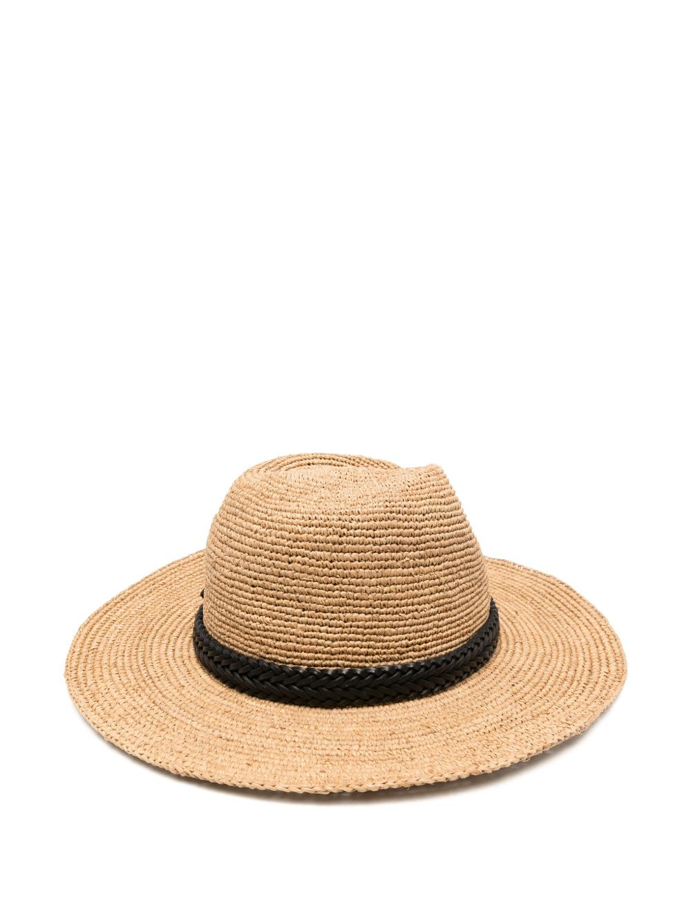 Cappello intrecciato in beige Dragon diffusion x sovani  - donna 