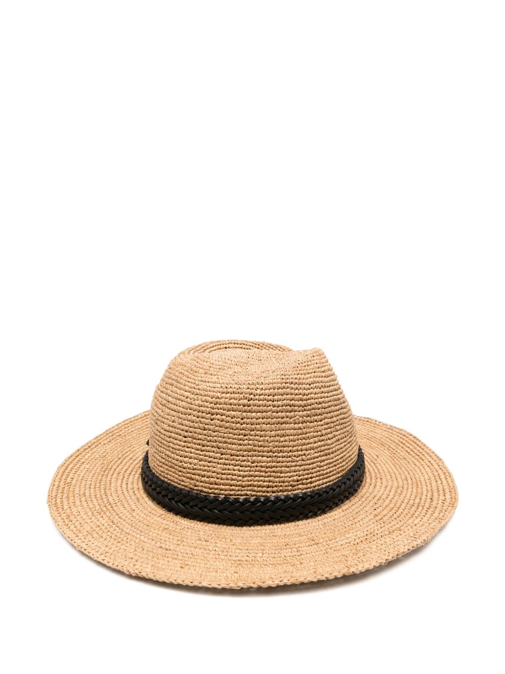 Cappello intrecciato in beige Dragon diffusion x sovani  - donna 