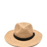 Cappello intrecciato in beige Dragon diffusion x sovani  - donna 