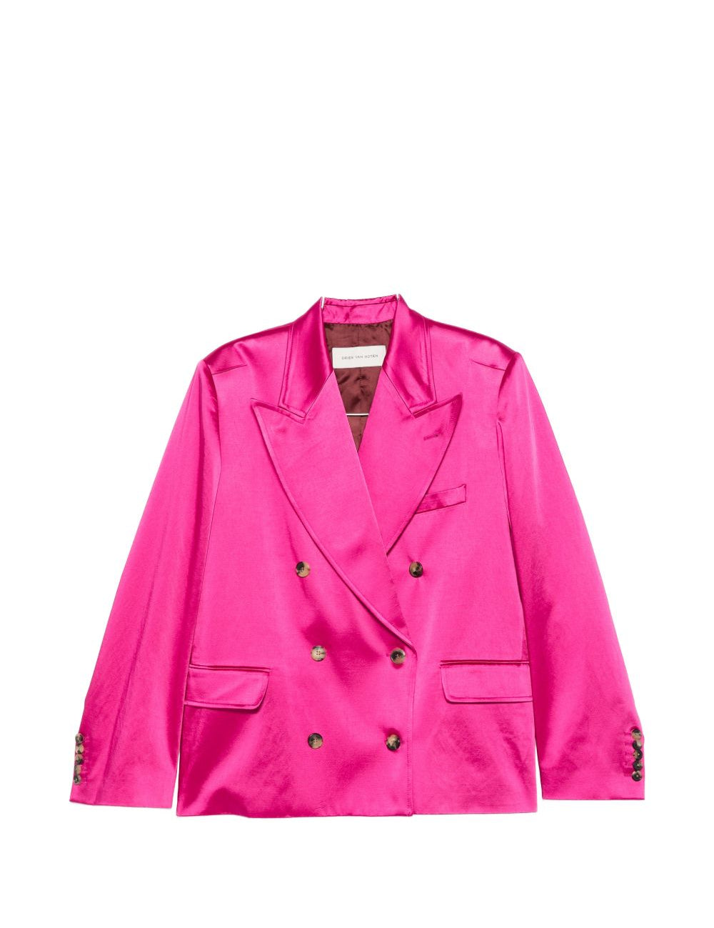 Blazer doppiopetto Bosea in rosa Dries van noten - donna 